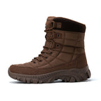 Herren Militärische Winterstiefel mit isolierendem Innenfutter und rutschfester Sohle R&B