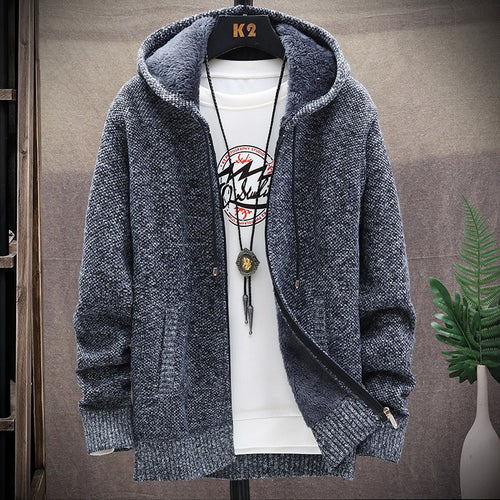 Herren bequeme und stylische Kapuzenjacke R&B