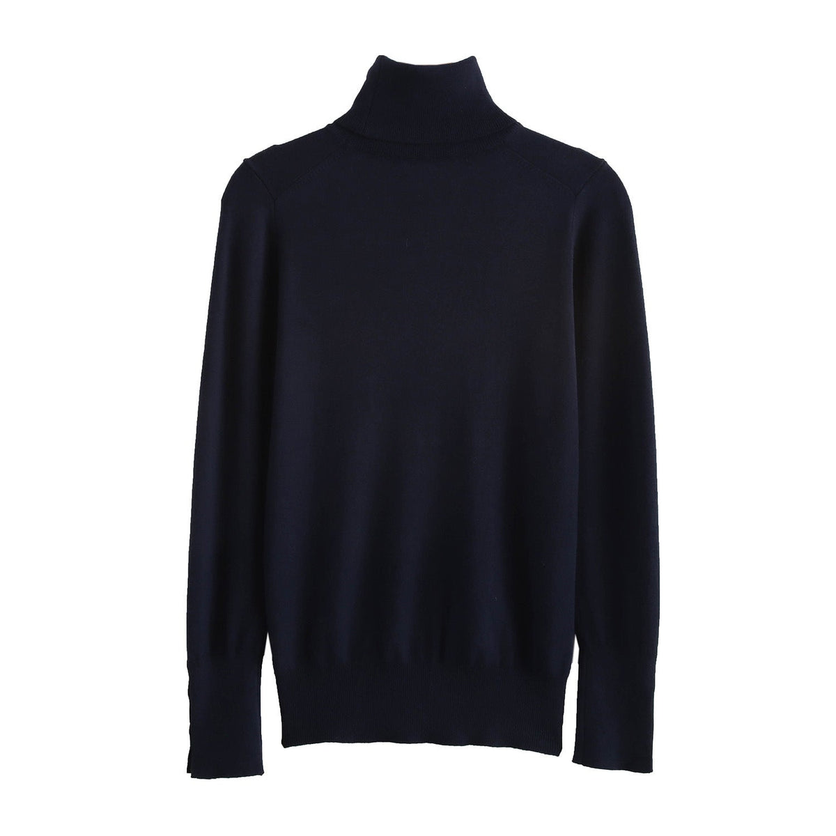 Damen Rollkragenpullover mit eleganten Knopfdetails R&B