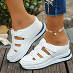 Damen Komfort-Sandalen mit verstellbaren Riemen und ergonomischem Fußbett R&B