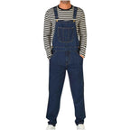 Herren Denim-Latzhose mit praktischen Taschen und modernem Schnitt R&B