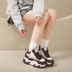 Damen Sportliche High-Top Sneakers mit robustem Profil und dynamischem Design R&B
