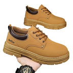 Damen robuste Schnürschuhe mit rutschfester Sohle