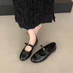 Damen Ballerinas mit modischem Riemendesign und komfortablem Fußbett R&B
