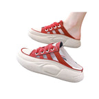 Damen Sportliche Slip-On Sneakers mit atmungsaktivem Design und gepolsterter Sohle