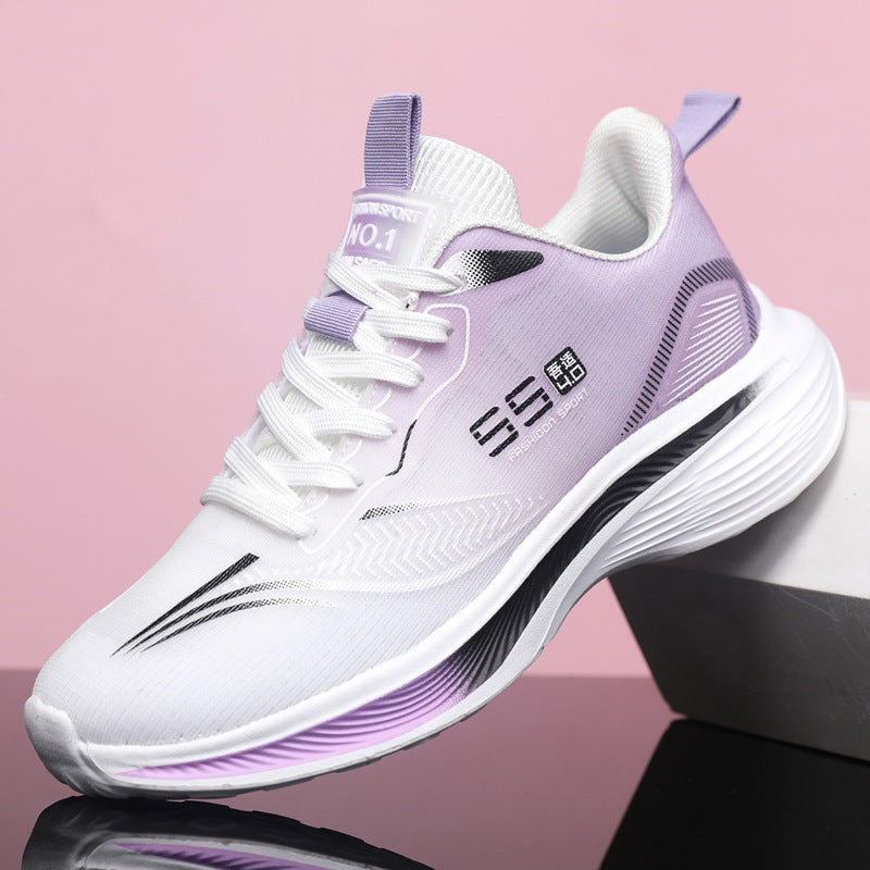 Damen Sportliche Leichtgewicht Sneakers mit atmungsaktiver Konstruktion und flexiblem Dämpfungssystem R&B