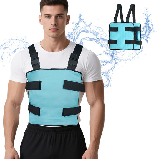 Herren nan verstellbare therapeutische Kühlweste mit Eisgel-Pads R&B