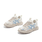 Damen Sportliche Trend-Sneaker mit atmungsaktiven Mesh-Obermaterialien und stoßdämpfender Sohle R&B