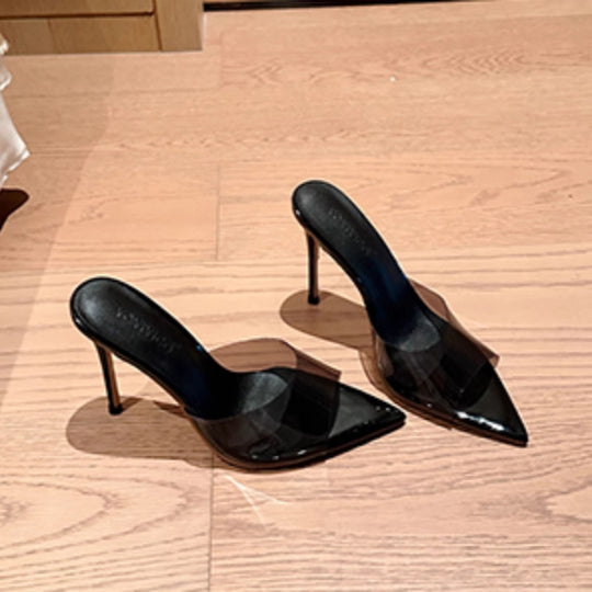 Damen elegante Slingback Sandalen mit spitzem Design R&B