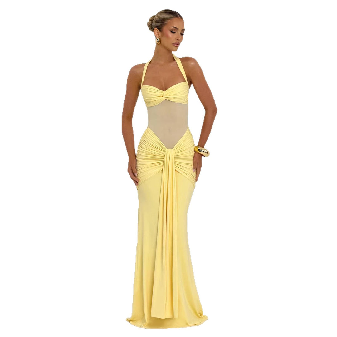 Damen Elegantes Abendkleid mit figurbetontem Schnitt und raffinierten Drapierungen R&B