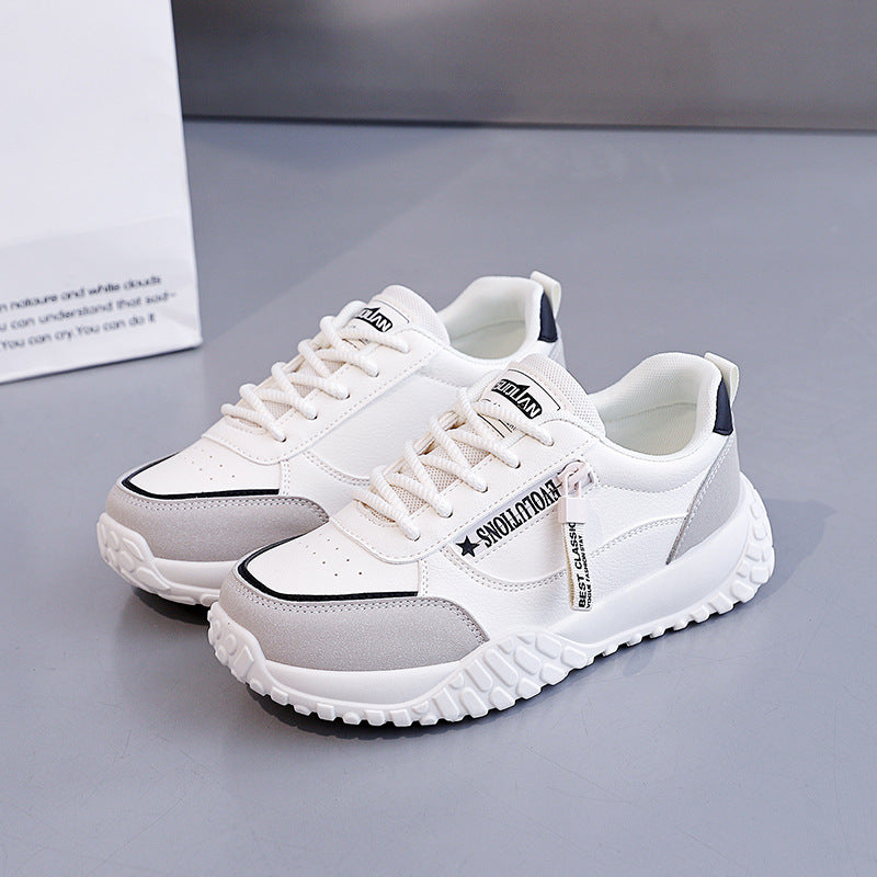 Damen Sportliche Sneakers mit robuster Profilsohle und atmungsaktiver Struktur R&B