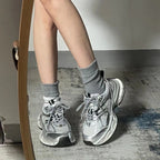 Damen Sportliche Sneakers im modernen Design mit stoßdämpfender Sohle R&B