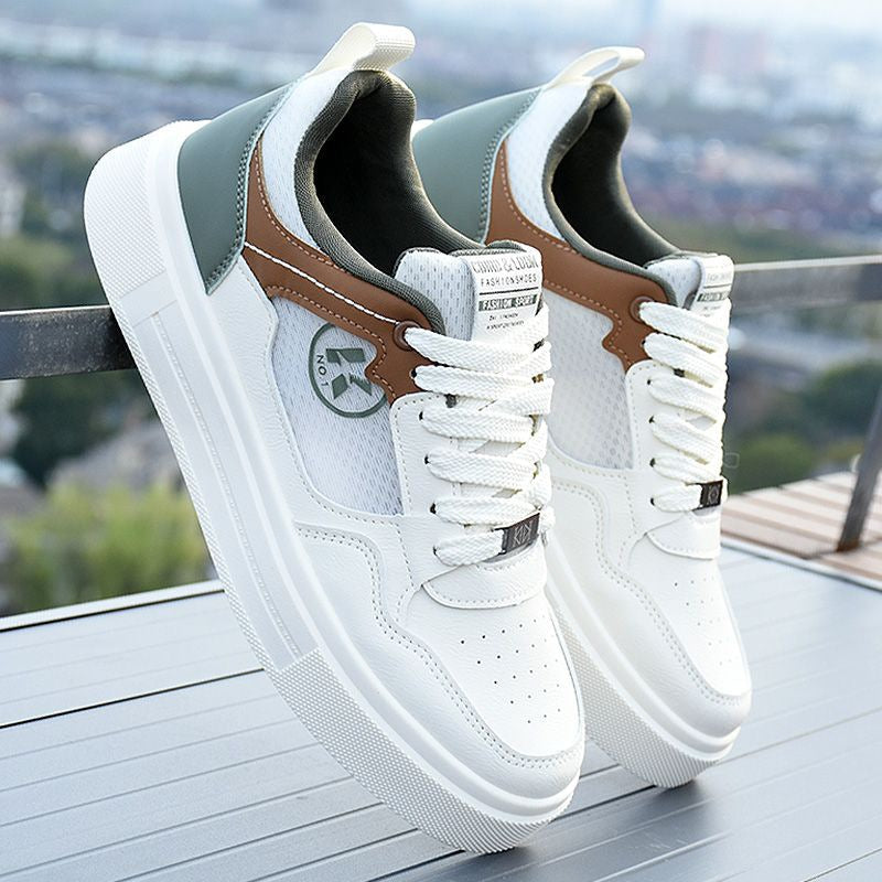Damen Modische Freizeitsneaker mit atmungsaktiver Oberflächenstruktur und dämpfender Sohle R&B