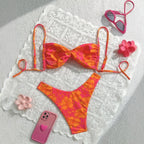 Damen Floral Bikini-Set R&B