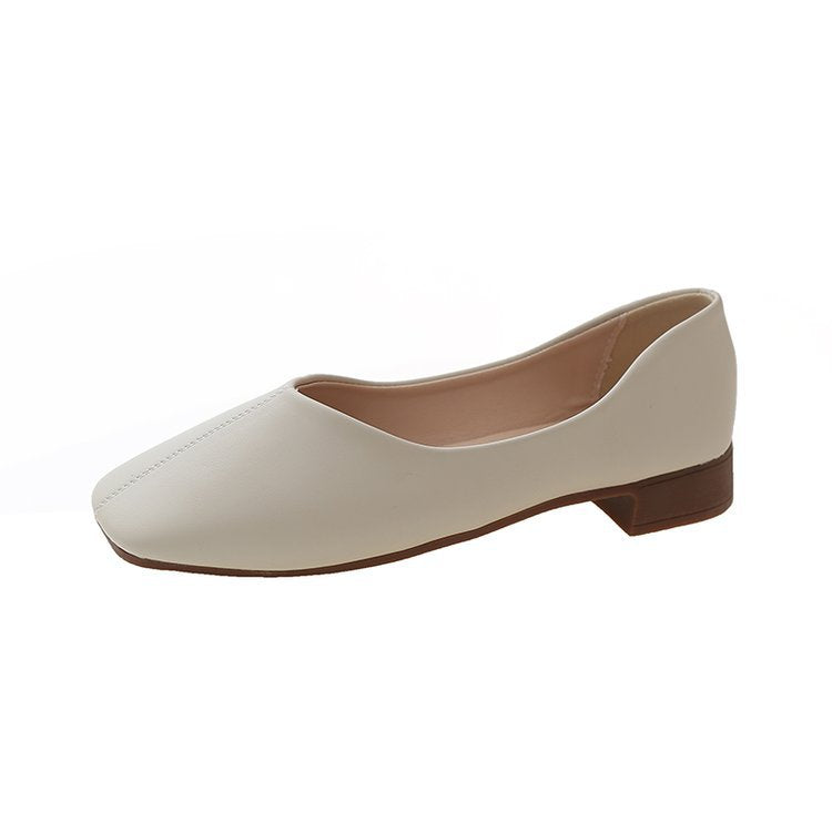 Damen elegante Mokassins mit modischer Naht R&B