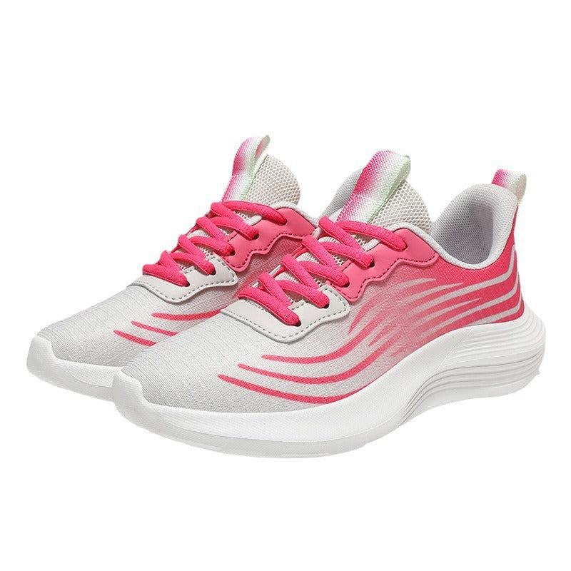 Damen Sportliche Leichtgewicht-Laufschuhe mit dämpfender Sohle