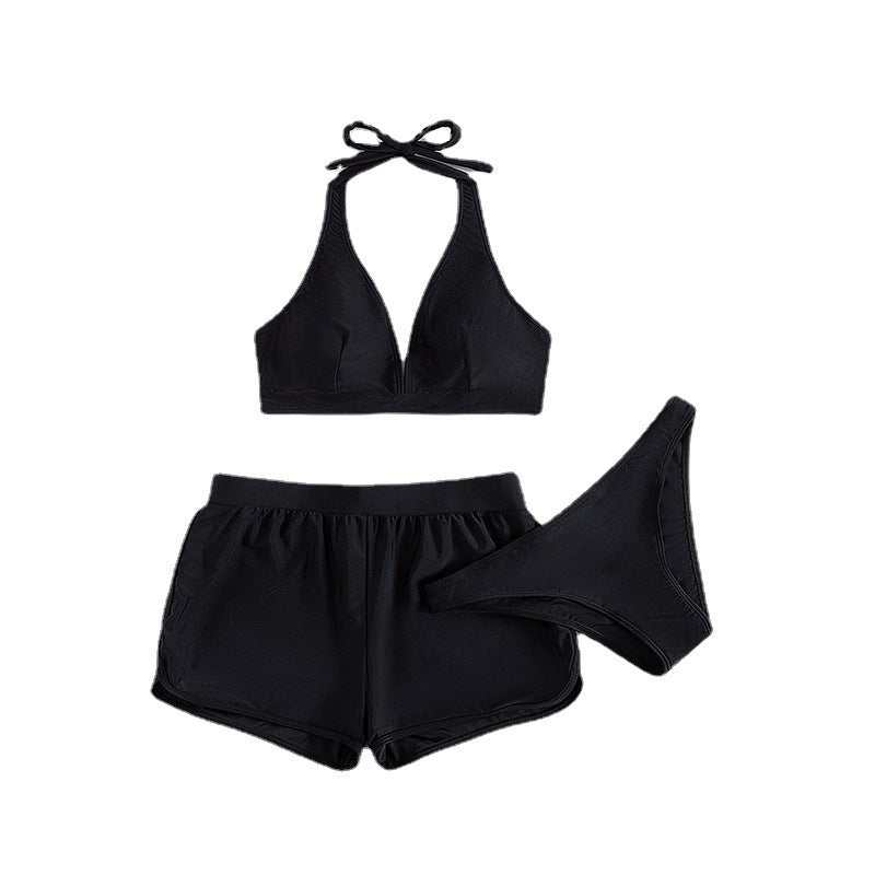 Damen moderner Bikini-Set mit verstellbaren Trägern und sportlichem Schnitt R&B