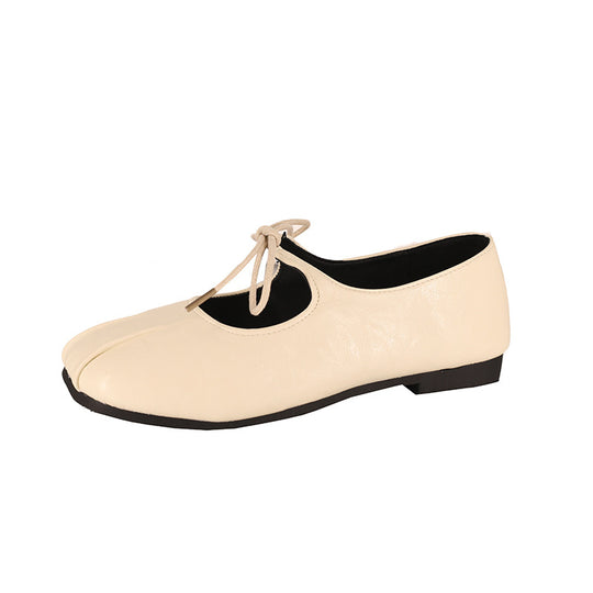 Damen elegante Ballerinas mit praktischer Schleifenverzierung und hochwertigem Wildlederoberteil R&B