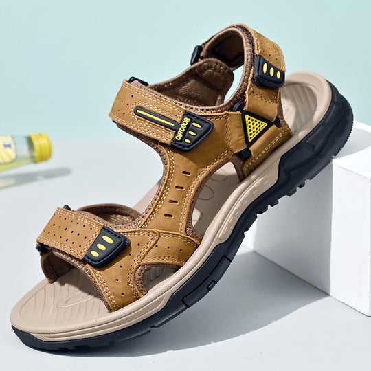Herren Sportliche Outdoor-Sandalen mit verstellbarem Riemensystem und rutschfester Sohle R&B
