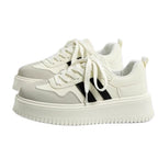 Damen Plattform Sneakers mit ergonomischer Dämpfung und trendigem Design R&B