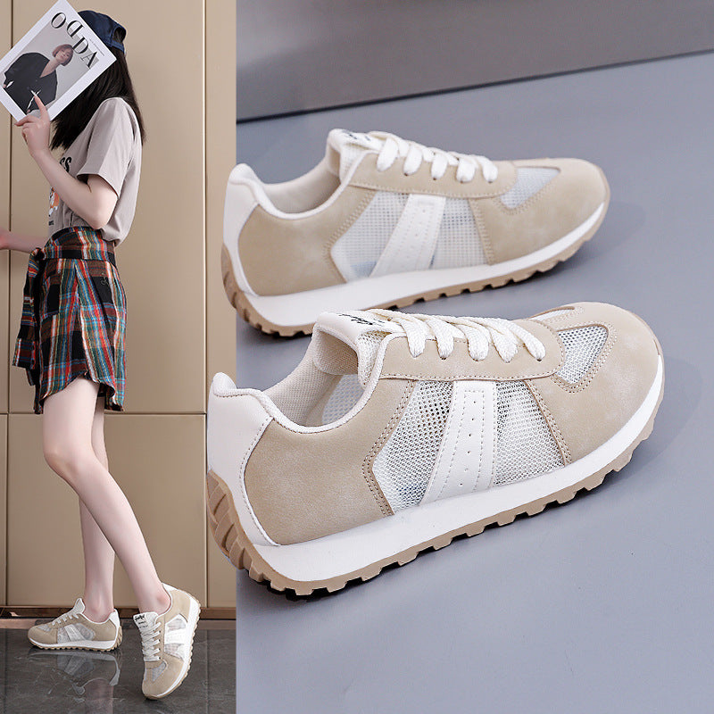Damen Freizeitsneakers mit atmungsaktivem Mesh-Obermaterial und stoßdämpfender Sohle R&B
