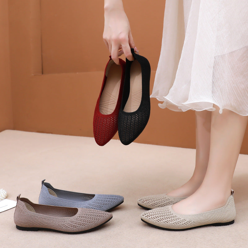 Damen Atmungsaktive und bequeme Ballerinas R&B