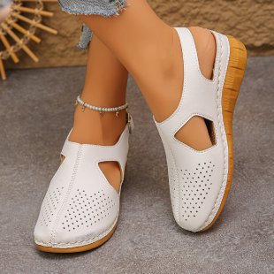 Damen Bequeme Clogs mit luftigen Cut-Outs R&B