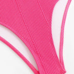 Damen Modischer Einteiler-Badeanzug mit sportlichem Schnitt R&B