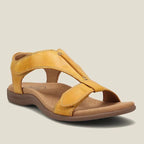 Damen komfortable Sandalen mit atmungsaktivem Obermaterial und verstellbaren Riemen