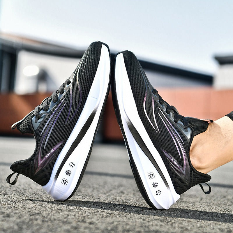 Damen Hochwertige Laufschuhe mit atmungsaktivem Mesh-Obermaterial und dämpfender Sohle R&B