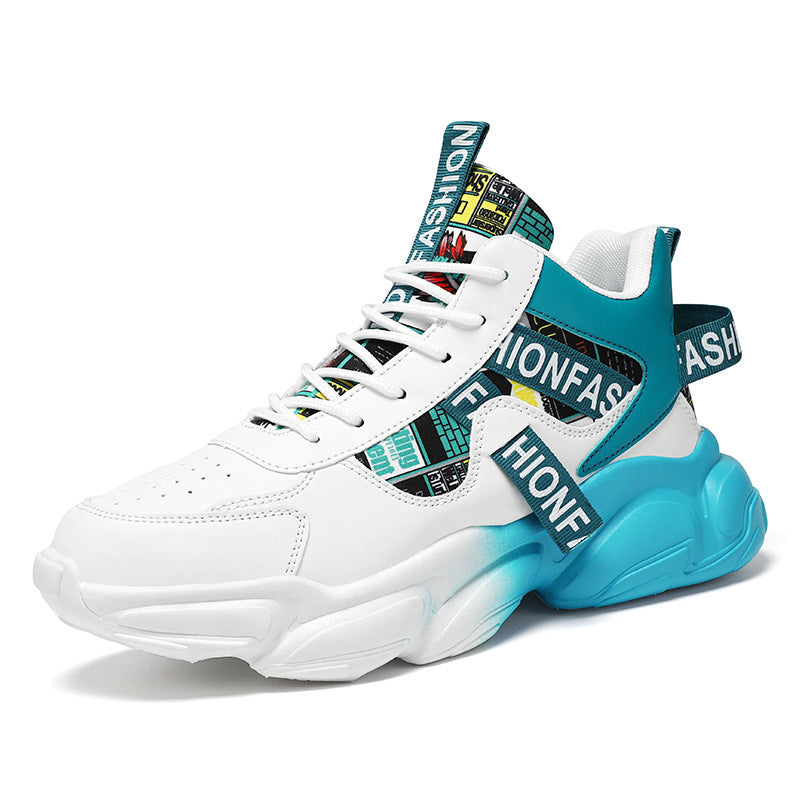 Damen Modische Lauf Sneakers mit innovativer Dämpfung und grafischen Akzenten