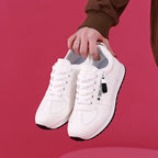 Damen Sneakers mit modernem Design und atmungsaktiver Obermaterialstruktur R&B