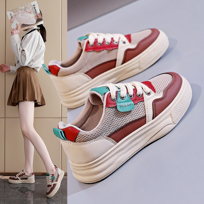 Damen Atmungsaktive Freizeitsneaker mit rutschfester Sohle und komfortabler Dämpfung R&B