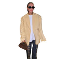 Damen Oversized Blazer aus hochwertigem Leinen R&B