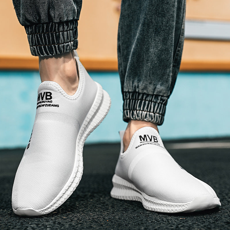Damen Leichte Slip-On Sneakers mit atmungsaktivem Mesh-Obermaterial R&B