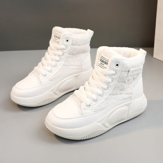 Damen High-Top Sneakers mit isolierendem Innenfutter und rutschfester Sohle R&B