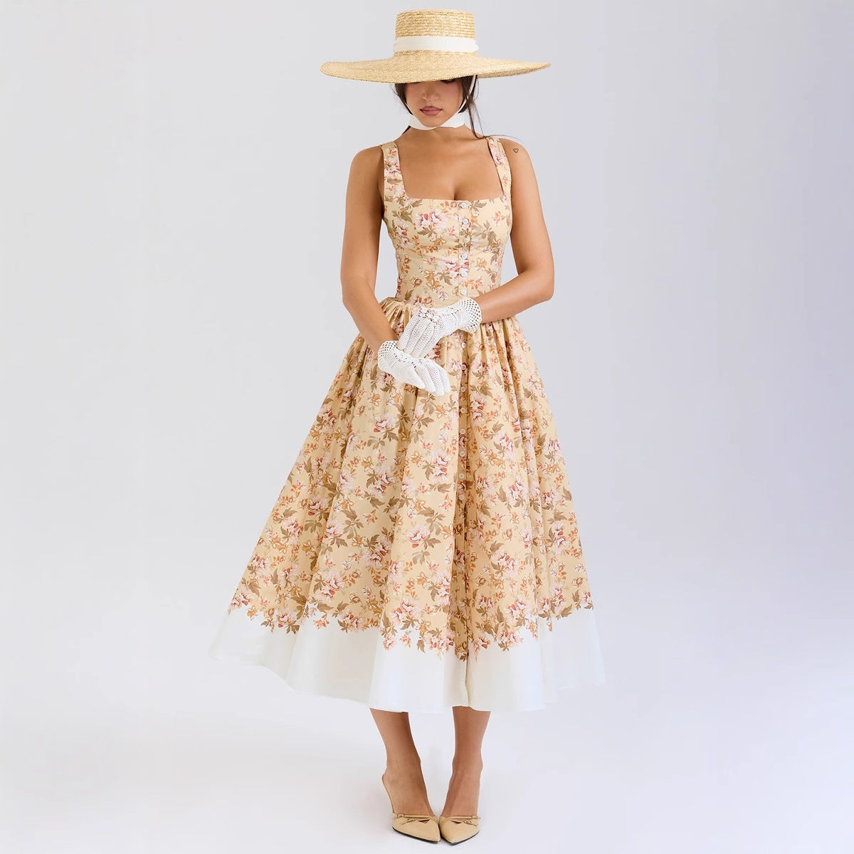 Damen Sommerkleid R&B
