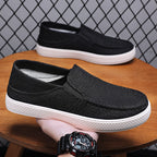 Damen Komfortable und atmungsaktive Slip-On Sneakers mit elastischem Obermaterial R&B
