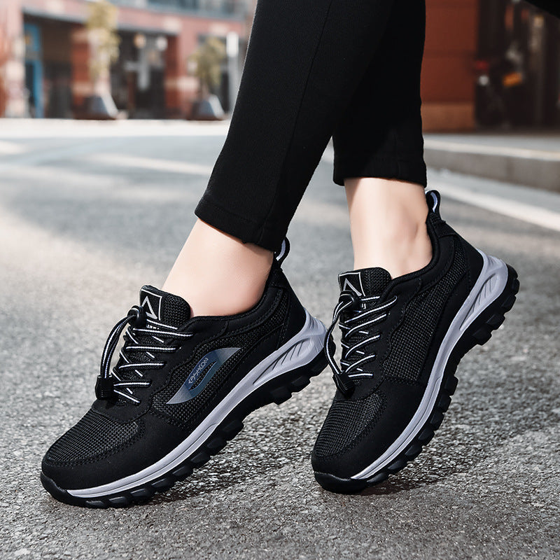 Damen Sportliche Laufschuhe mit atmungsaktiver Mesh-Oberfläche und rutschfester Sohle