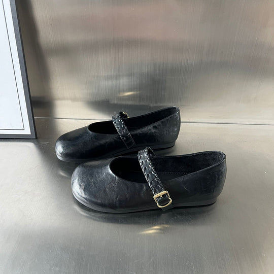 Damen Ballerinas mit elegantem Riemen und komfortabler Innensohle R&B
