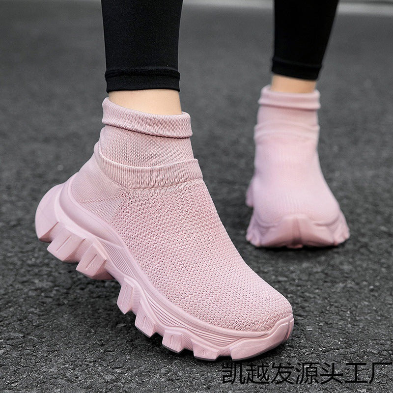 Damen High-Performance Strick-Sneakers R&B
