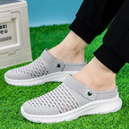 Damen Bequeme Mesh-Clogs mit rutschfester Sohle