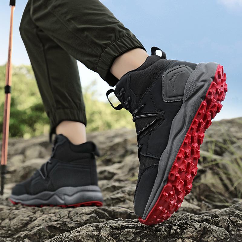 Damen Sportliche Wander-Sneaker mit rutschfester Sohle und isolierendem Innenfutter R&B