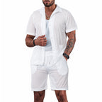 Damen luftiges Freizeitanzug-Set aus Mesh R&B