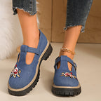 Damen Elegante Slipper mit dekorativer Knotendetail und rutschfester Sohle R&B