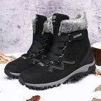 Damen Wasserdichte Winterstiefel mit Fleece-Innenfutter R&B