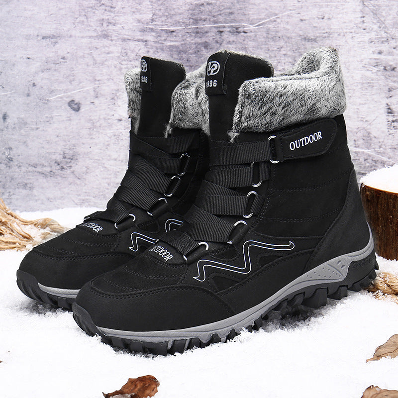 Damen Wasserdichte Winterstiefel mit Fleece-Innenfutter R&B