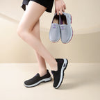 Damen Atmungsaktive Slip-On Sneakers mit flexibler Sohle R&B