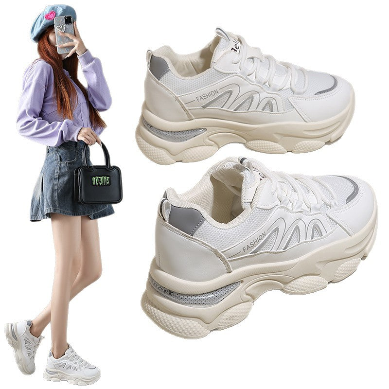Damen Sportliche Sneakers mit ergonomischem Dämpfungssystem und modischem Mesh-Obermaterial