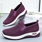 Damen Atmungsaktive Slip-On Sneakers mit rutschfester Sohle R&B